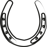 Logo fer à cheval, Écomusée Auzon
